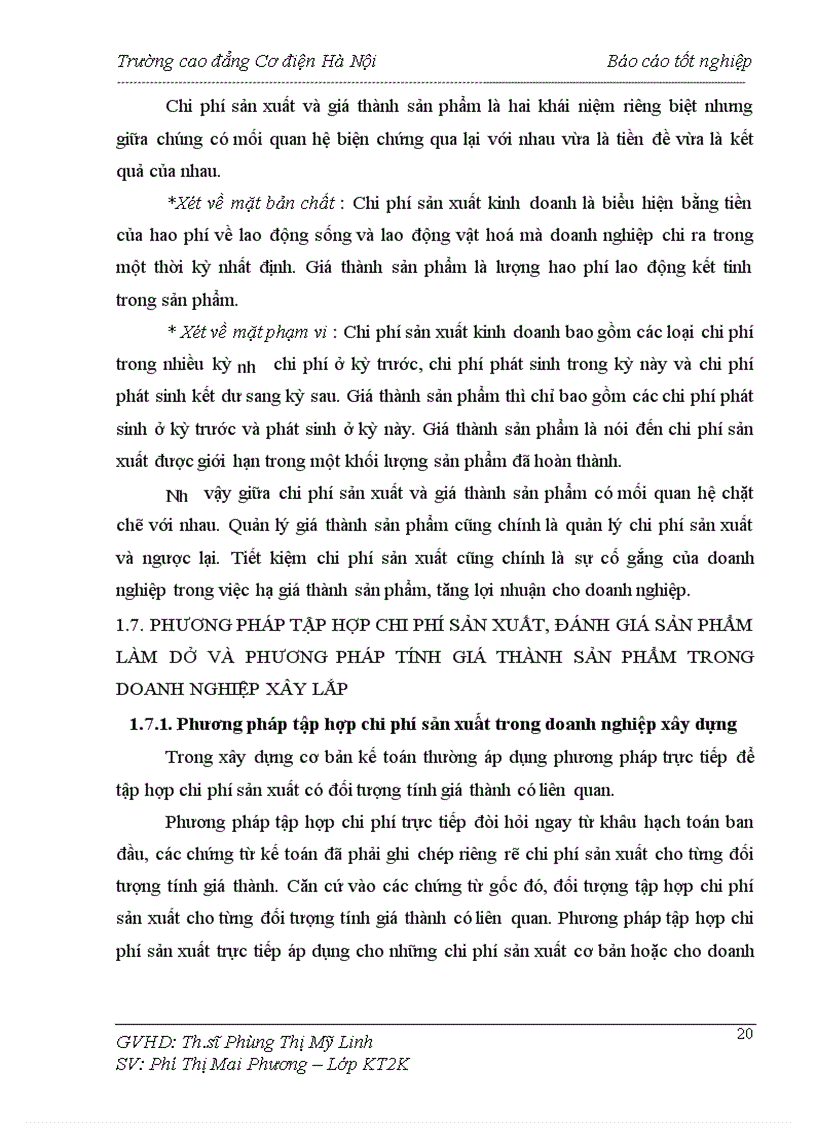 image for page Kế toán tập hợp chi phí sản xuất và tính giá thành sản phẩm xây lắp tại Công ty CP Xây dựng và PTNT Phú Thọ