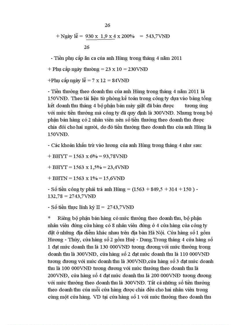 image for page Kế toán tiền lương và các khoản trích theo lương tại công ty Mỹ Hảo