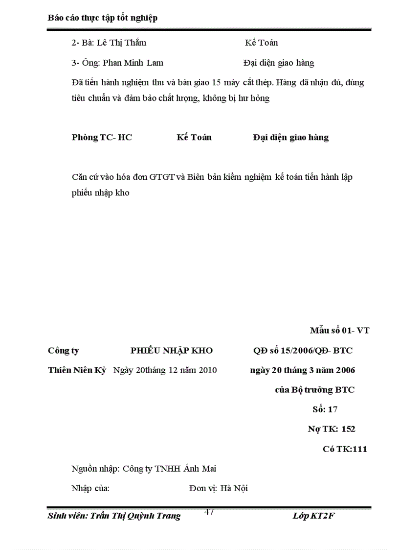 image for page Đề tài Kế toán nguyên liệu vật liệu và công cụ dụng cụ tại công ty Thiên Niên Kỷ