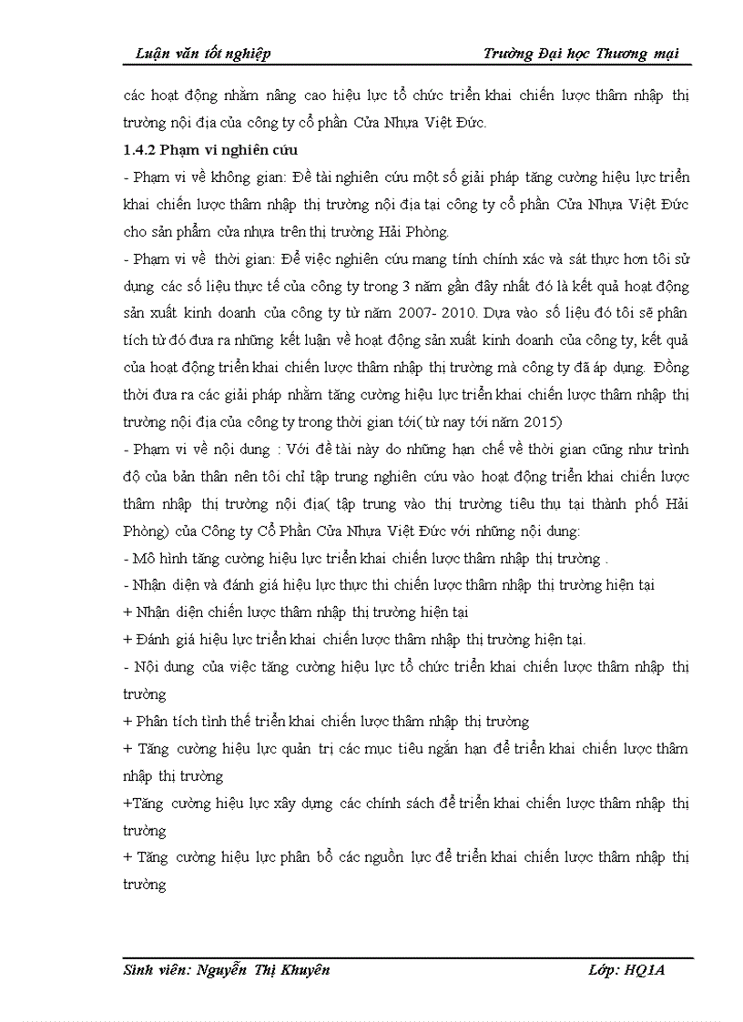 image for page Giải pháp tăng cường hiệu lực tổ chức triển khai chiến lược thâm nhập thị trường nội địa của Công ty cổ phần cửa nhựa Việt Đức