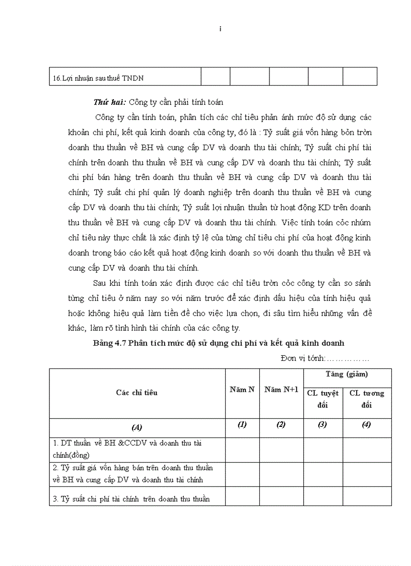 image for page Lập trình bày và phân tích báo cáo tài chính tại Tổng công ty công nghiệp ô tô Việt Nam l