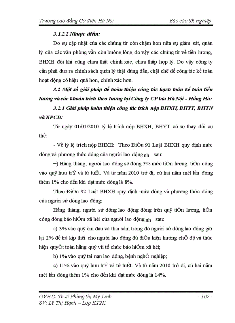 image for page Hoàn thiện công tác kế toán tiền lương và các khoản trích theo lương tại Công ty Cổ phần Bia Hà Nội Hồng Hà