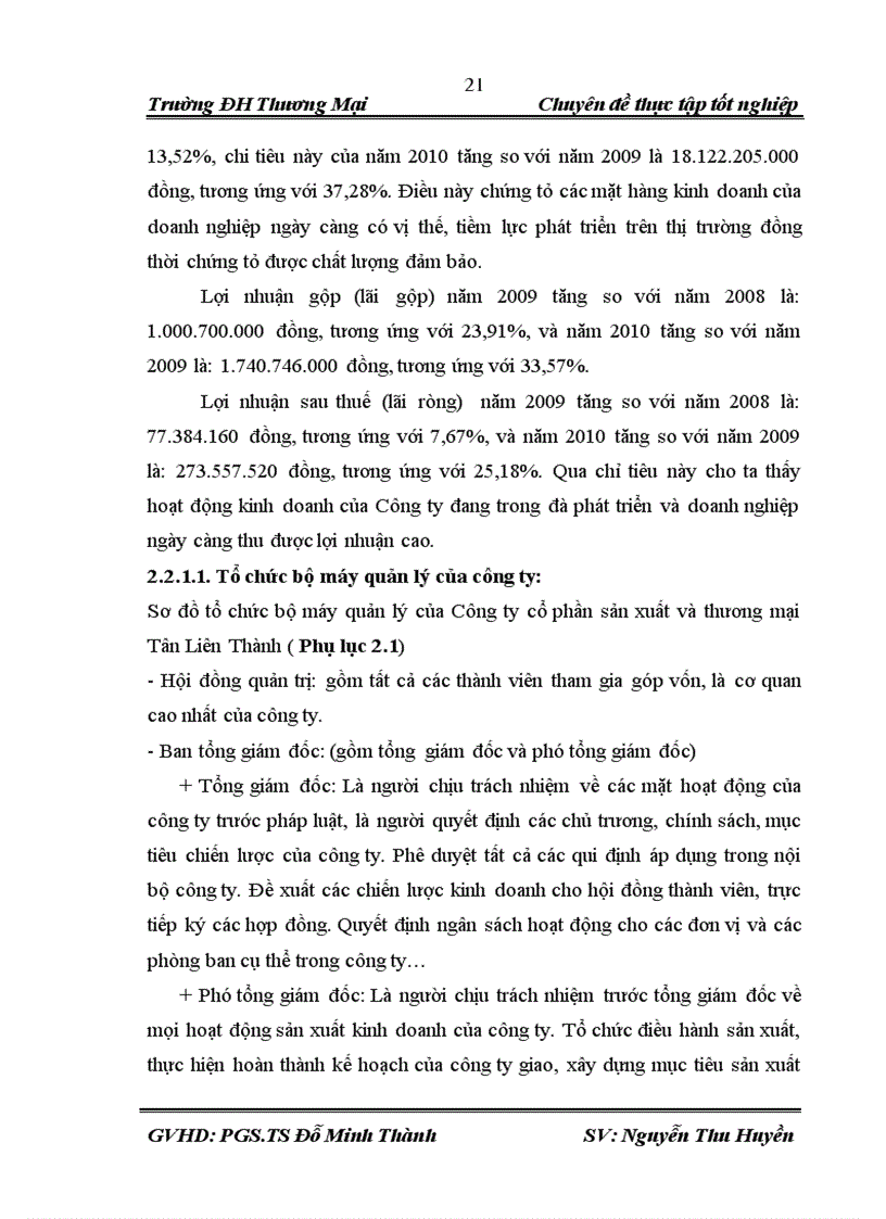 image for page Kế toán nguyên vật liệu xây dựng tại Công ty cổ phần sản xuất và thương mại Tân Liên Thành