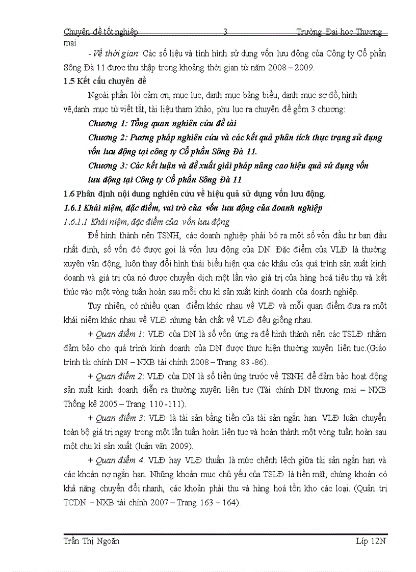 image for page Giải pháp nâng cao hiệu quả sử dụng vốn lưu động tại Công ty Cổ phần Sông Đà 1
