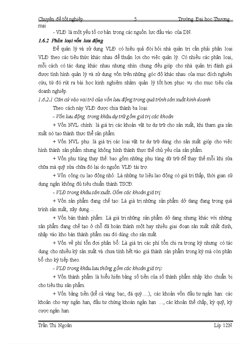 image for page Giải pháp nâng cao hiệu quả sử dụng vốn lưu động tại Công ty Cổ phần Sông Đà 1