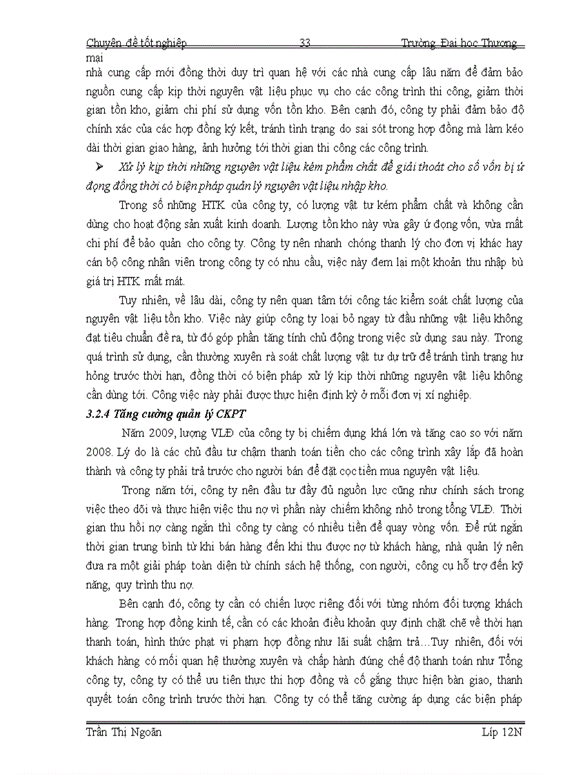 image for page Giải pháp nâng cao hiệu quả sử dụng vốn lưu động tại Công ty Cổ phần Sông Đà 1