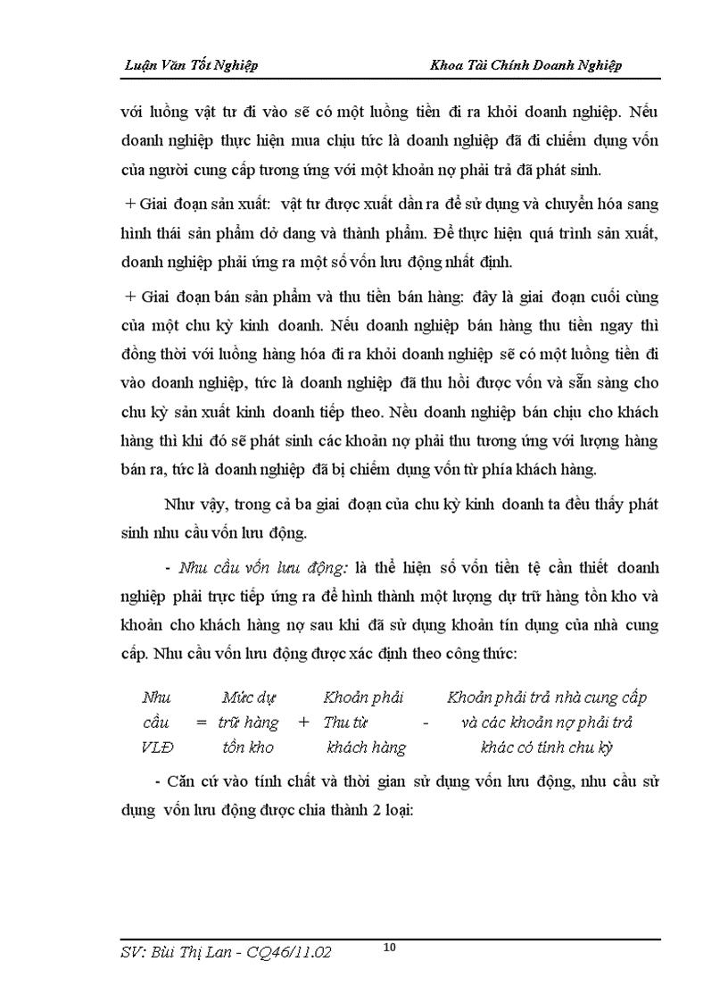 image for page Một số giải pháp nhằm nâng cao hiệu quả sử dụng vốn lưu động tại công ty cổ phần Cơ điện Hoàng Gia