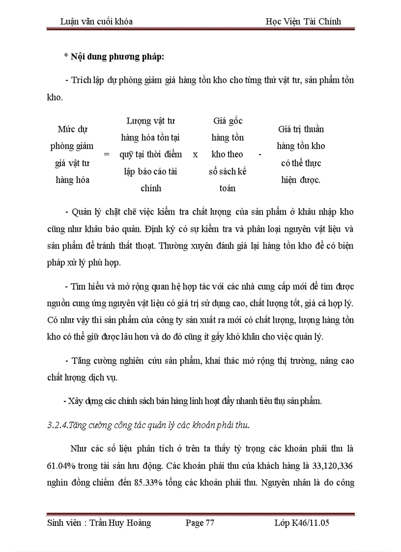 image for page Vốn lưu động và các giải pháp tài chính nâng cao hiệu quả sử dụng vốn lưu động tại công ty cổ phần quản lý và xây dựng đường bộ 470