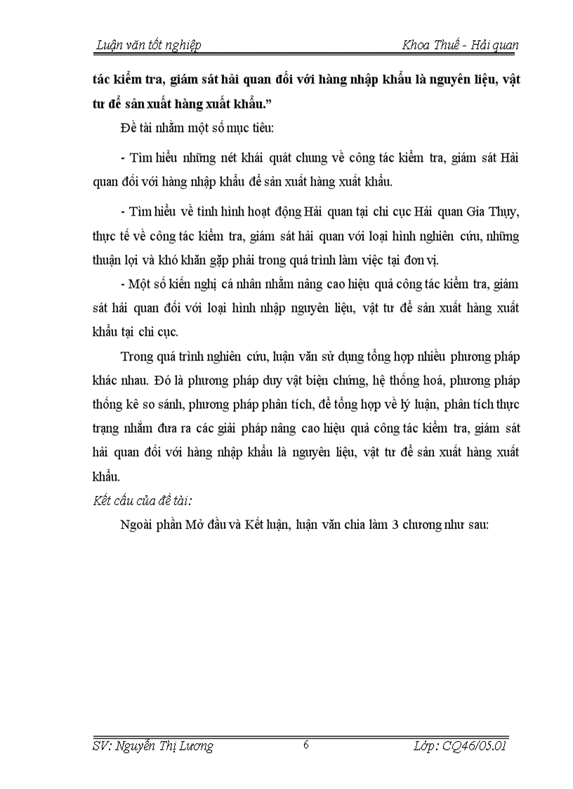 image for page Công tác kiểm tra giám sát hải quan đối với hàng nhập khẩu là nguyên liệu vật tư để sản xuất hàng xuất khẩu