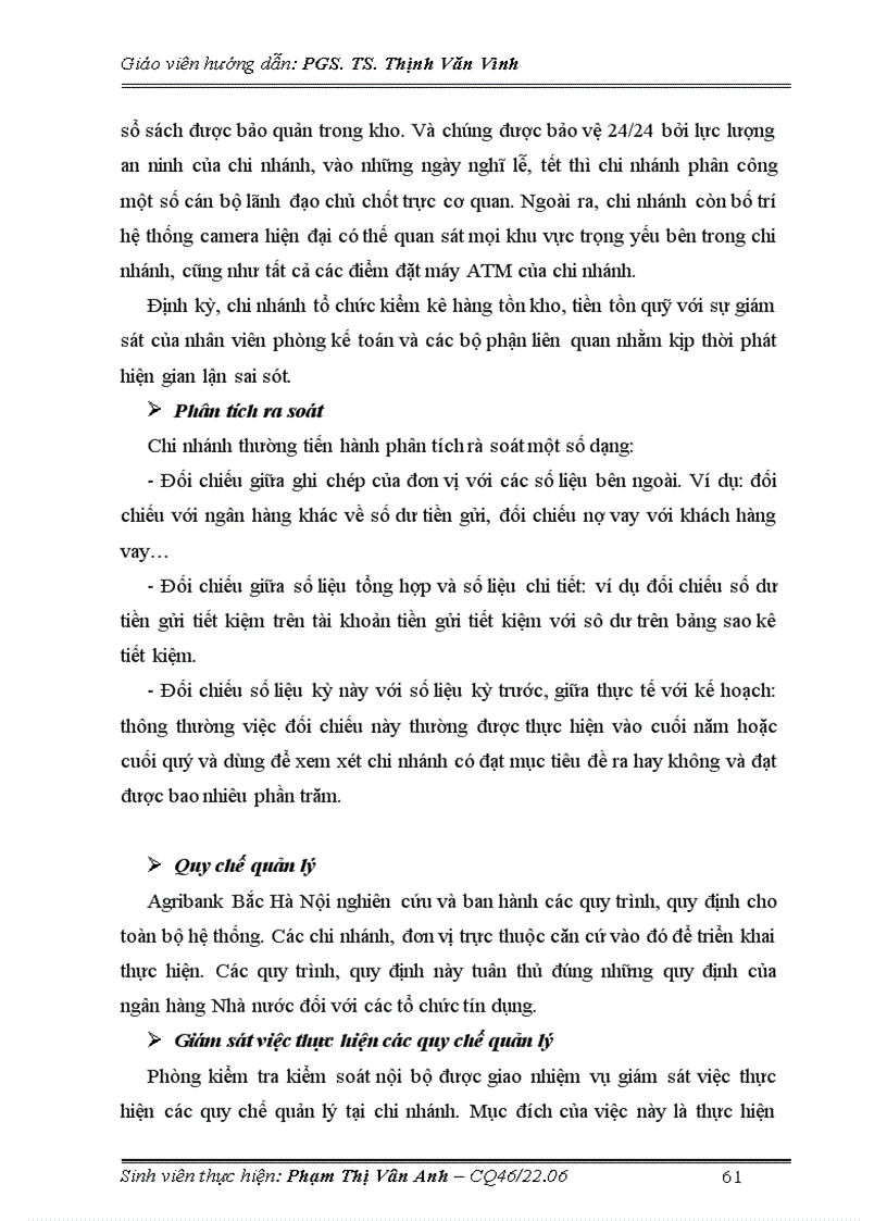 image for page Giải pháp hoàn thiện hệ thống kiểm soát nội bộ tại Ngân hàng nông nghiệp và phát triển nông thôn Việt Nam chi nhánh Bắc Hà Nội
