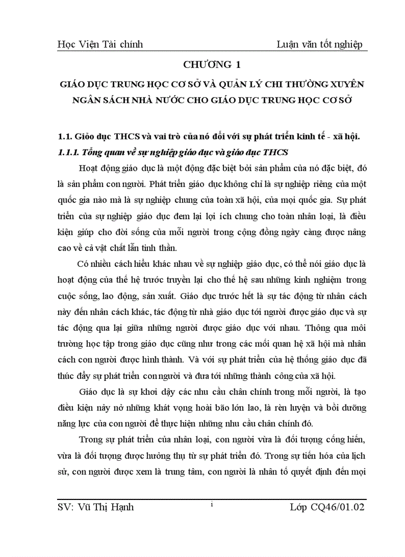 image for page Một số giải pháp nhằm tăng cường quản lý chi thường xuyên ngân sách nhà nước cho sự nghiệp giáo dục trung học cơ sở trên địa bàn thành phố Yên Bái trong điều kiện hiện nay