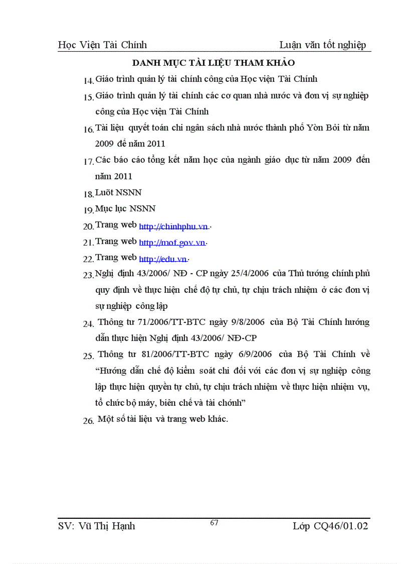 image for page Một số giải pháp nhằm tăng cường quản lý chi thường xuyên ngân sách nhà nước cho sự nghiệp giáo dục trung học cơ sở trên địa bàn thành phố Yên Bái trong điều kiện hiện nay
