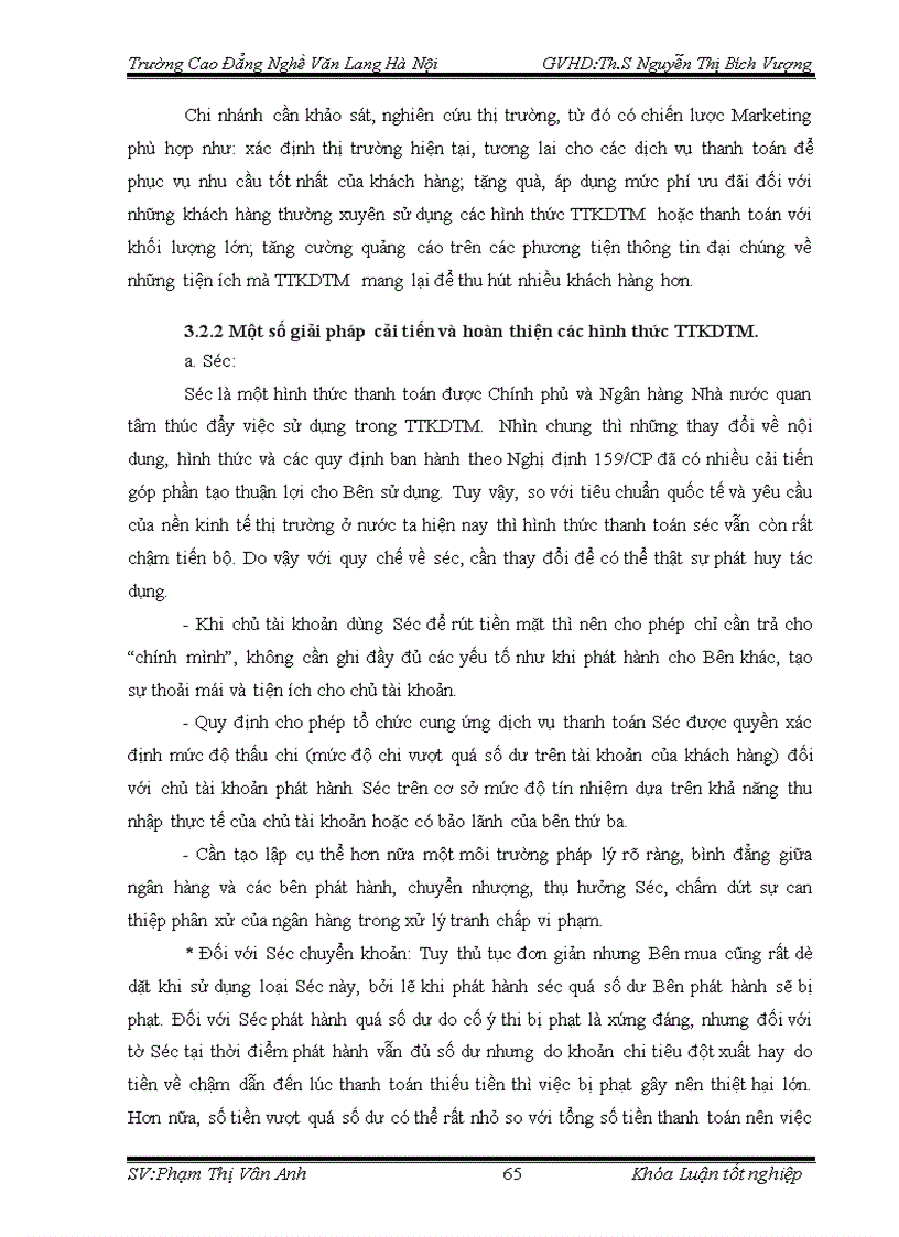 image for page Giải pháp nâng cao chất lượng hoạt động thanh toán không dùng tiền mặt tại Ngân hàng Thương mại Cổ phần Bảo Việt