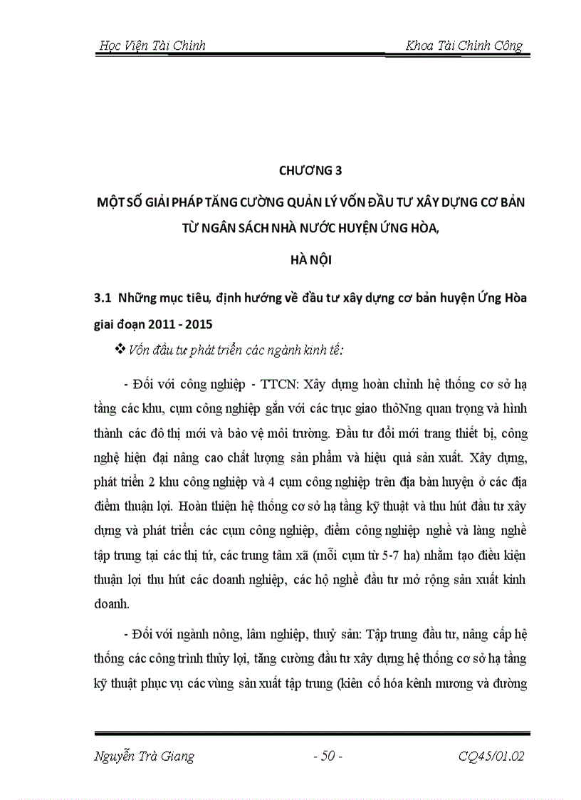 image for page Một số giải pháp nhằm tăng cường quản lý vốn đầu tư xây dựng cơ bản từ ngân sách Nhà nước trên địa bàn huyện Ứng Hòa Hà Nội