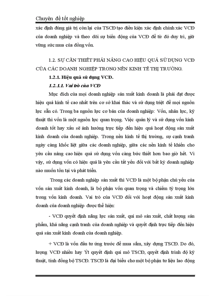 image for page Vốn cố định và các giải pháp tài chính nâng cao hiệu quả sử dụng vốn cố định ở Công ty In Tài chính