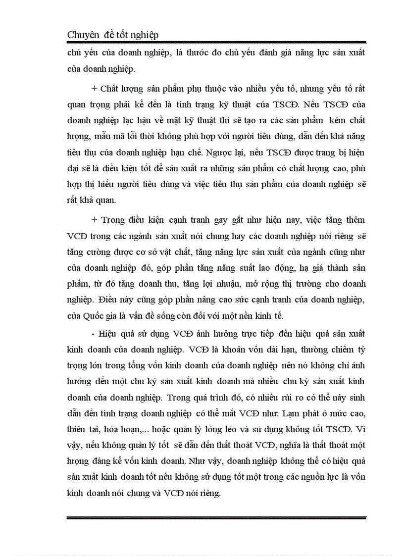 image for page Vốn cố định và các giải pháp tài chính nâng cao hiệu quả sử dụng vốn cố định ở Công ty In Tài chính