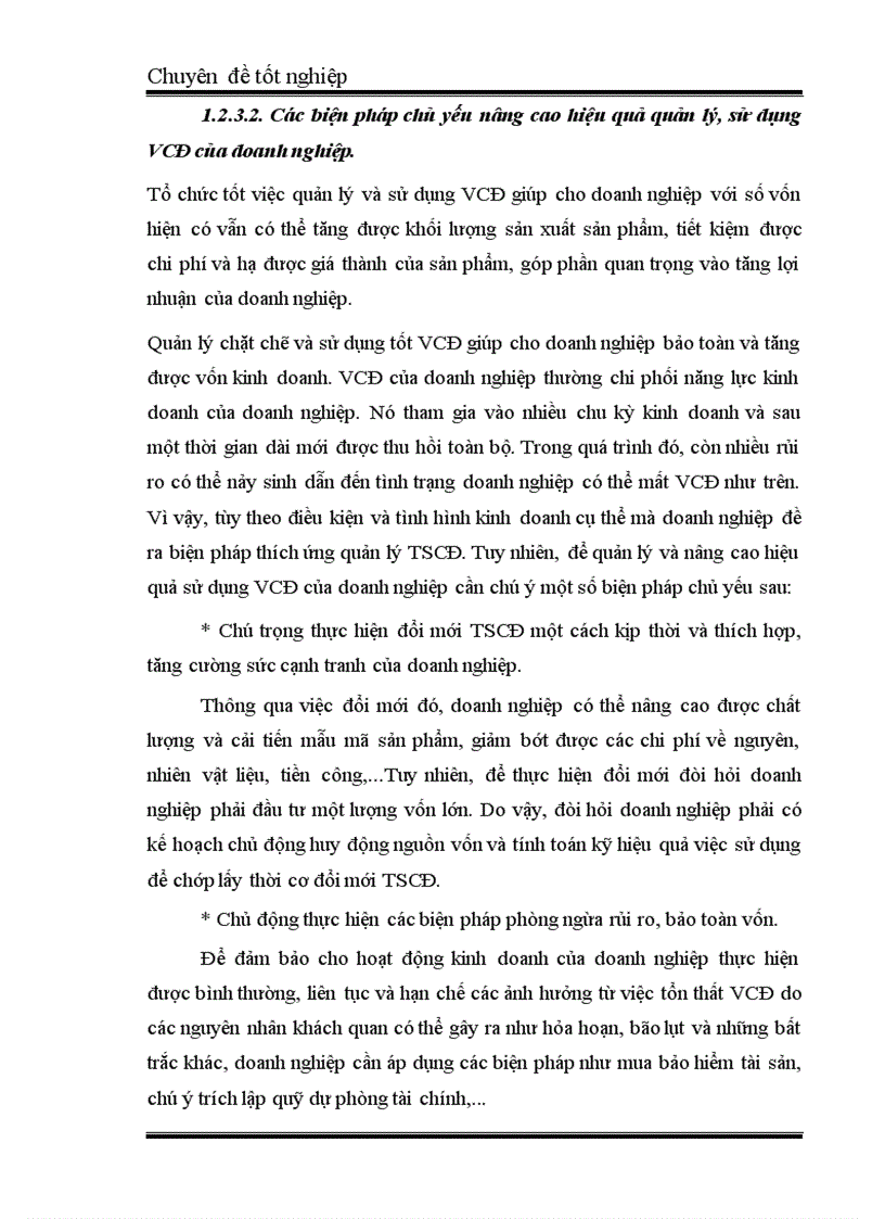 image for page Vốn cố định và các giải pháp tài chính nâng cao hiệu quả sử dụng vốn cố định ở Công ty In Tài chính