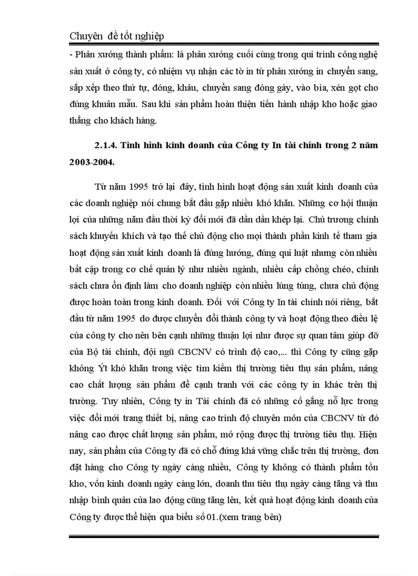 image for page Vốn cố định và các giải pháp tài chính nâng cao hiệu quả sử dụng vốn cố định ở Công ty In Tài chính