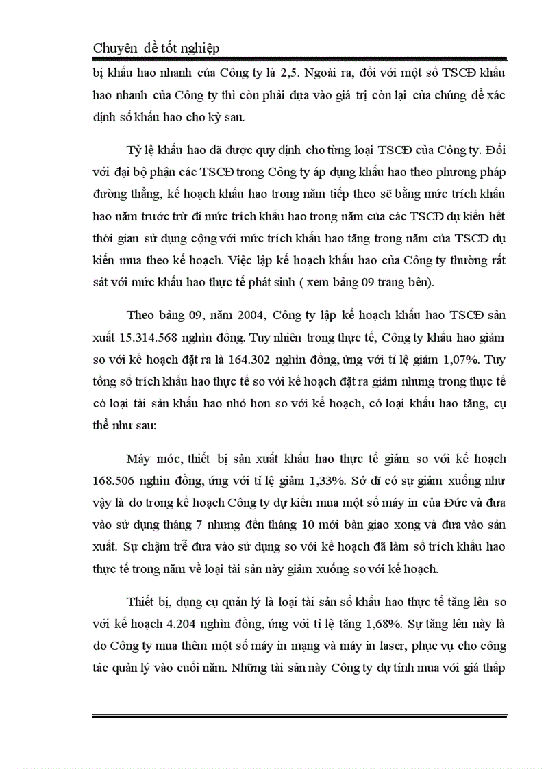 image for page Vốn cố định và các giải pháp tài chính nâng cao hiệu quả sử dụng vốn cố định ở Công ty In Tài chính