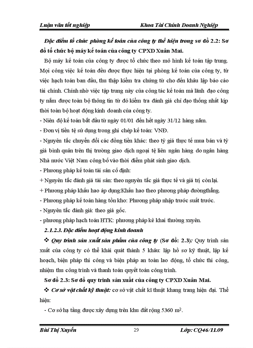 image for page Vốn lưu động và một số giải pháp nhằm nâng cao hiệu quả sử dụng vốn lưu động của công ty cổ phần xây dựng Xuân Mai