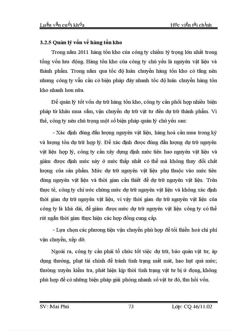 image for page Một số biện pháp nâng cao hiệu quả sử dụng vốn lưu động của công ty TNHH 27 7