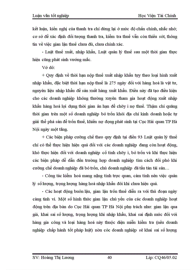 image for page Công tác quản lý thu thuế nhập khẩu tại Cục Hải quan TP Hà Nội