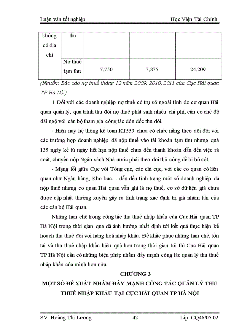 image for page Công tác quản lý thu thuế nhập khẩu tại Cục Hải quan TP Hà Nội