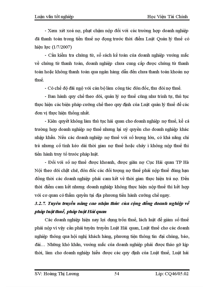 image for page Công tác quản lý thu thuế nhập khẩu tại Cục Hải quan TP Hà Nội