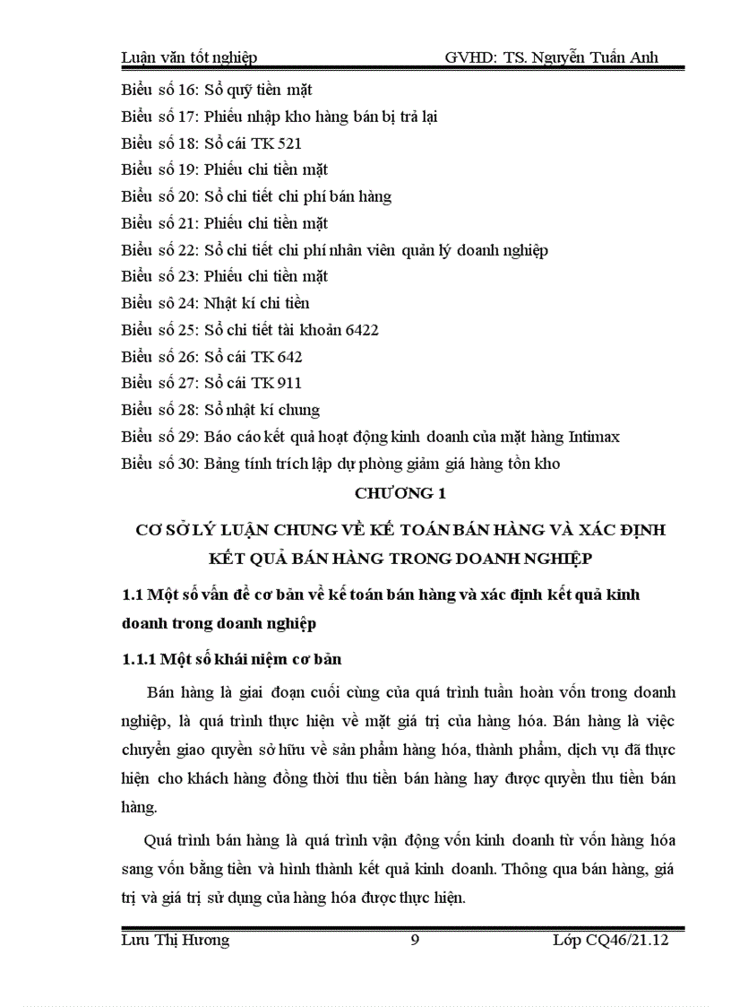 image for page Hoàn thiện kế toán bán hàng và xác định kết quả bán hàng tại Công ty cổ phần sản xuất và thương mại dược phẩm Thiên Phú