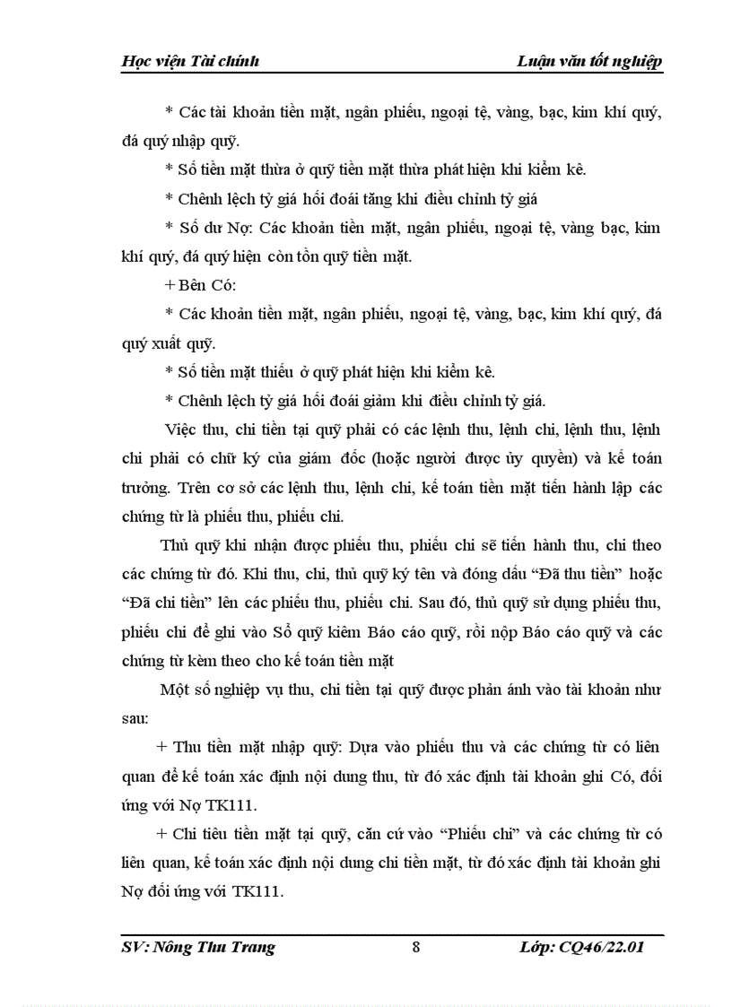 image for page Hoàn thiện quy trình kiểm toán vốn bằng tiền trong kiểm toán Báo cáo tài chính do Công ty TNHH Kiểm toán và Tư vấn đầu tư Tài chính Châu Á FADACO thực hiện 1