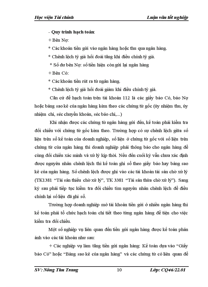 image for page Hoàn thiện quy trình kiểm toán vốn bằng tiền trong kiểm toán Báo cáo tài chính do Công ty TNHH Kiểm toán và Tư vấn đầu tư Tài chính Châu Á FADACO thực hiện 1