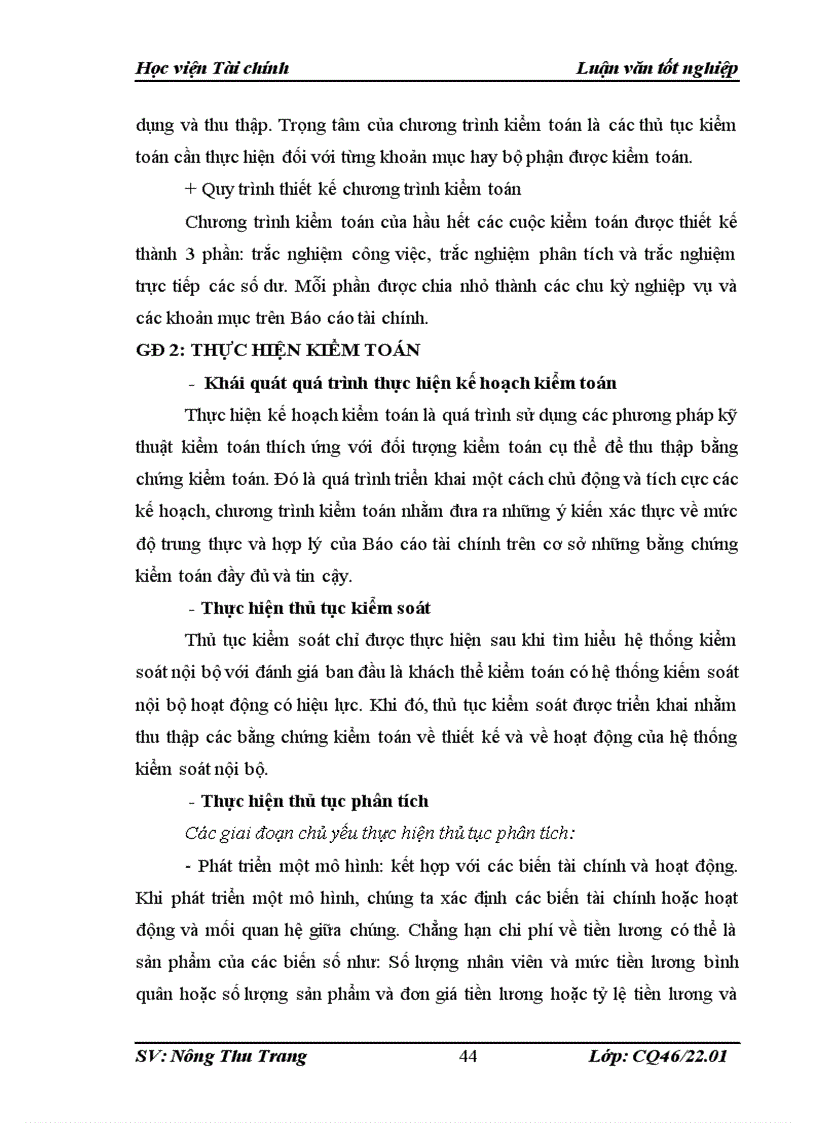image for page Hoàn thiện quy trình kiểm toán vốn bằng tiền trong kiểm toán Báo cáo tài chính do Công ty TNHH Kiểm toán và Tư vấn đầu tư Tài chính Châu Á FADACO thực hiện 1