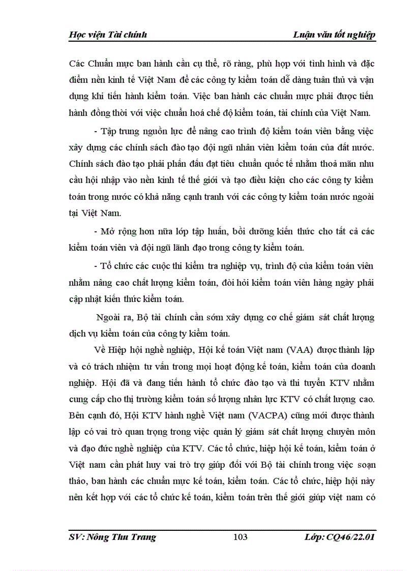 image for page Hoàn thiện quy trình kiểm toán vốn bằng tiền trong kiểm toán Báo cáo tài chính do Công ty TNHH Kiểm toán và Tư vấn đầu tư Tài chính Châu Á FADACO thực hiện 1