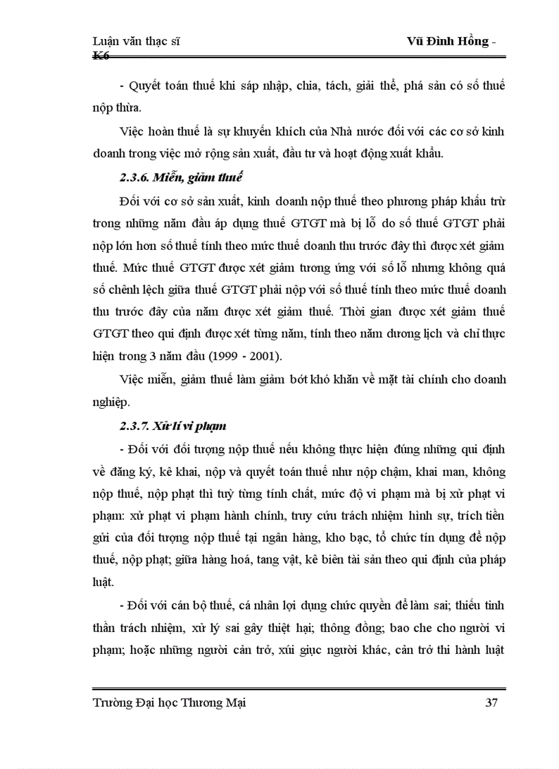 image for page Tình hình triển khai thuế GTGT ở Việt Nam và kinh nghiệm áp dụng thuế GTGT ở một số nước trên Thế giới