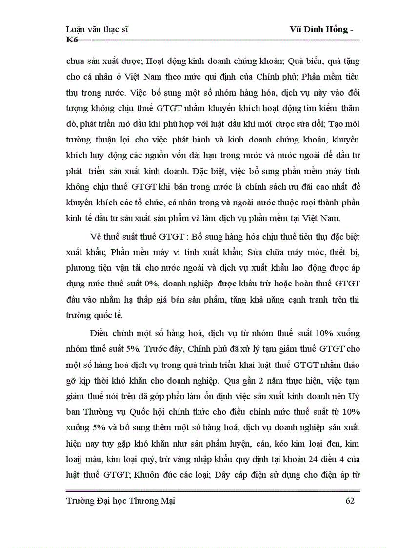 image for page Tình hình triển khai thuế GTGT ở Việt Nam và kinh nghiệm áp dụng thuế GTGT ở một số nước trên Thế giới
