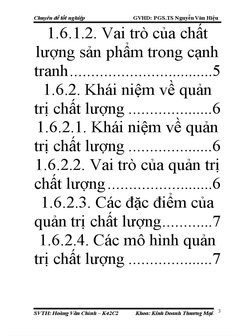 Nghiên cứu áp dụng Hệ thống quản lý chất lượng theo tiêu chuẩn ISO 9001 2000 tại công ty Cổ phần thương mại và đầu tư An Hải 1