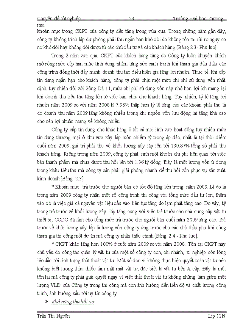 image for page Giải pháp nâng cao hiệu quả sử dụng vốn lưu động tại Công ty Cổ phần Sông Đà 1 3