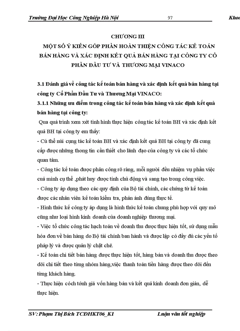 image for page Hoàn thiện kế toán bán hàng và xác định kết quả bán hàng tại công ty Cổ Phần Đầu Tư và Thương Mại NAVICO