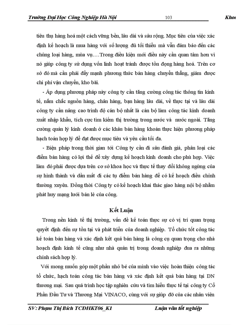 image for page Hoàn thiện kế toán bán hàng và xác định kết quả bán hàng tại công ty Cổ Phần Đầu Tư và Thương Mại NAVICO