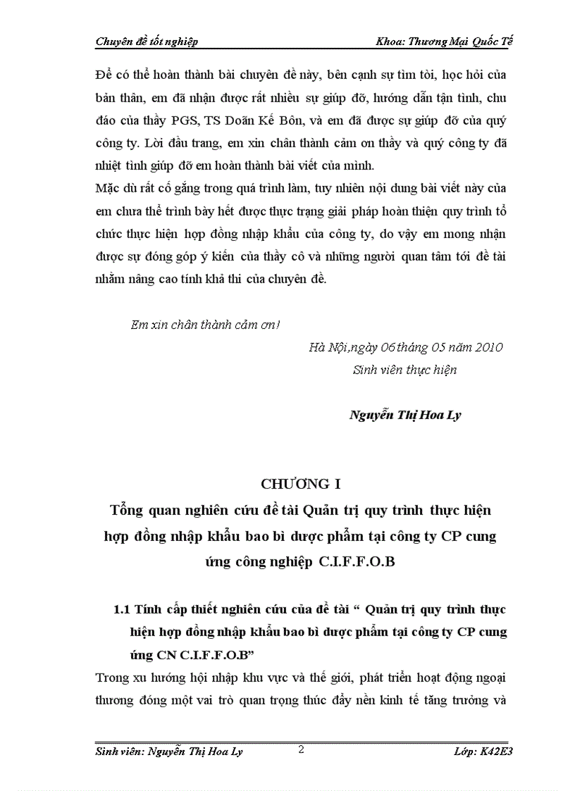 image for page Quản trị quy trình thực hiện hợp đồng nhập khẩu bao bì dược phẩm tại công ty CP cung ứng công nghiệp C I F F O B 3