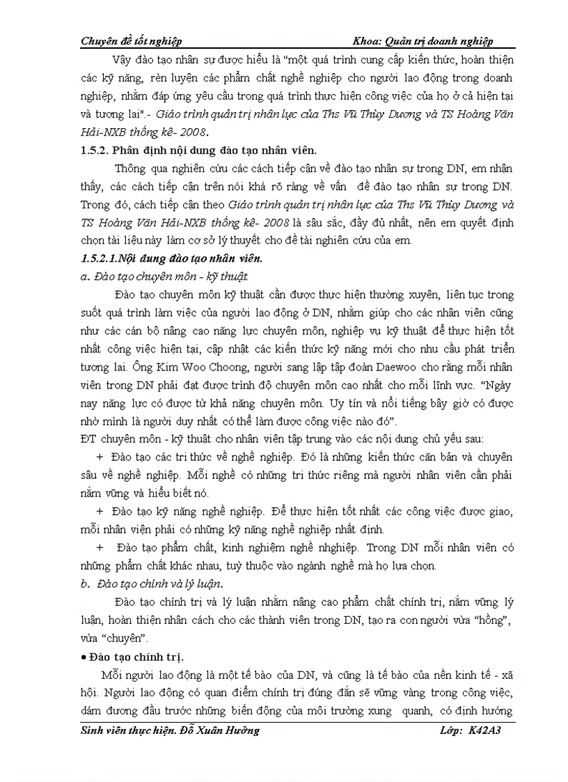 image for page Đẩy mạnh công tác đào tạo nhân viên tại Tổng công ty Cổ phần Dệt may Hà Nội Hanosimex