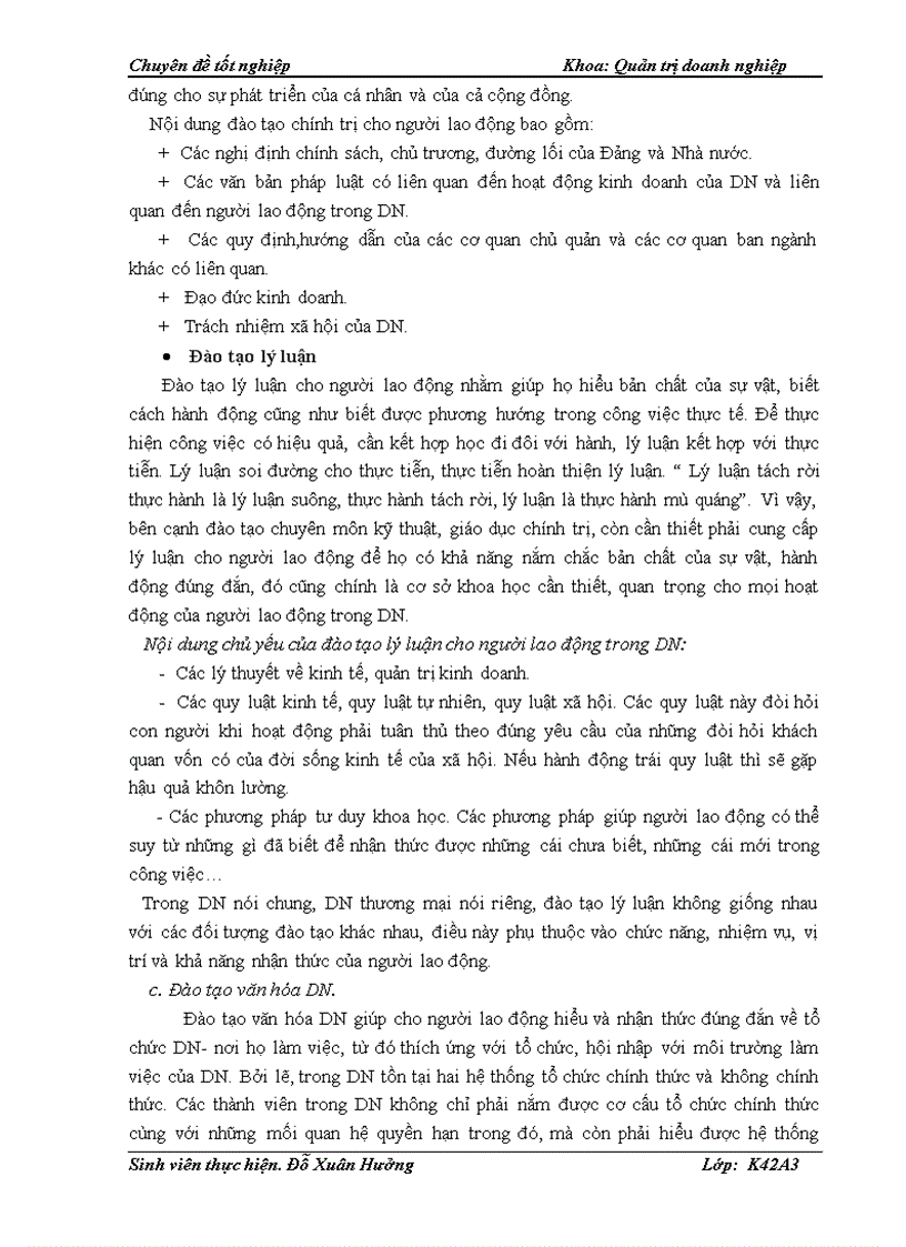 image for page Đẩy mạnh công tác đào tạo nhân viên tại Tổng công ty Cổ phần Dệt may Hà Nội Hanosimex