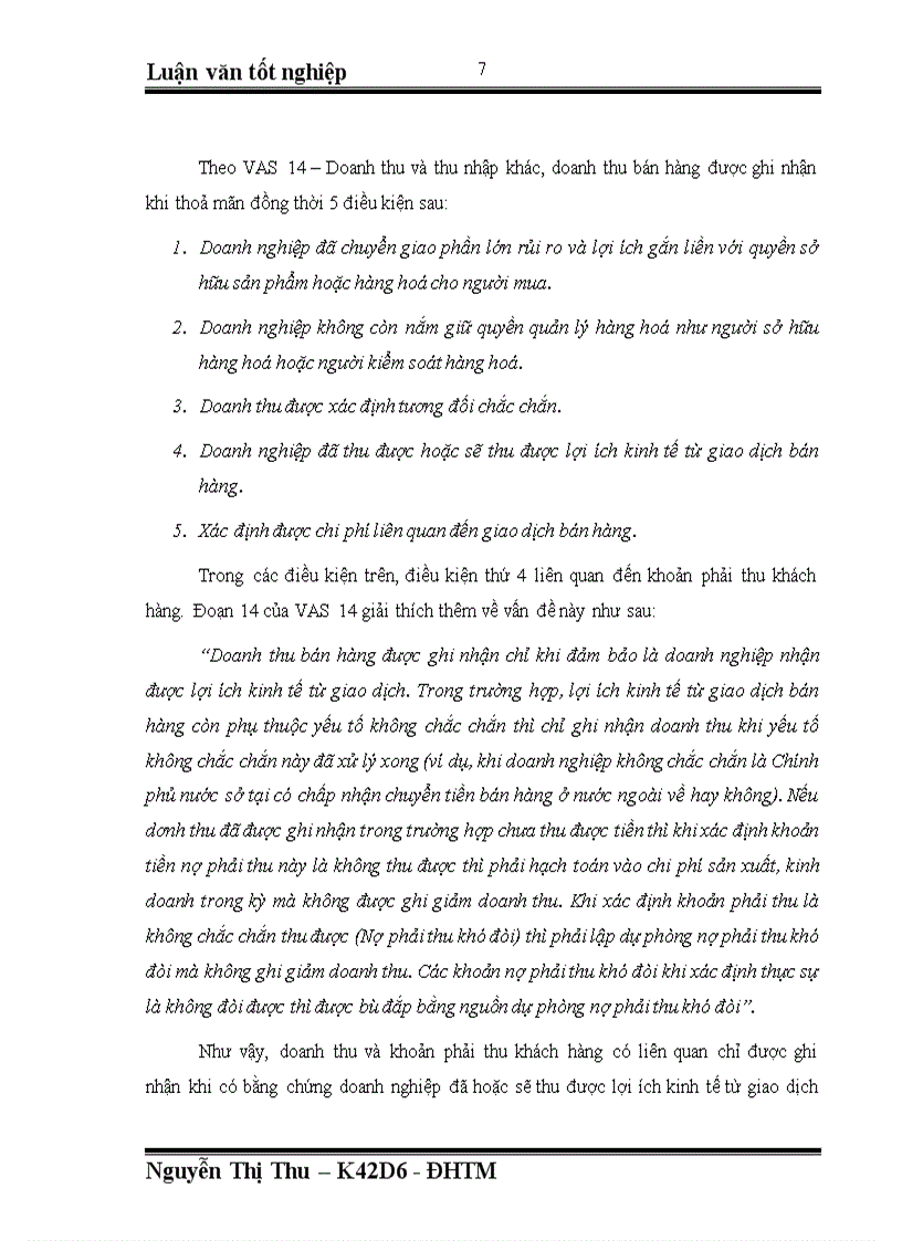 image for page Kiểm toán các khoản phải thu khách hàng trong kiểm toán báo cáo tài chính tại công ty TNHH Kiểm toán và tư vấn Thăng Long 1