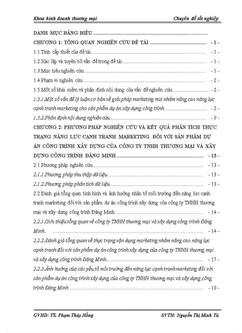 image for page Giải pháp marketing mix nhằm nâng cao năng lực cạnh tranh marketing cho sản phẩm dự án công trình xây dựng của công ty TNHH thương mại và xây dựng công trình Đăng Minh