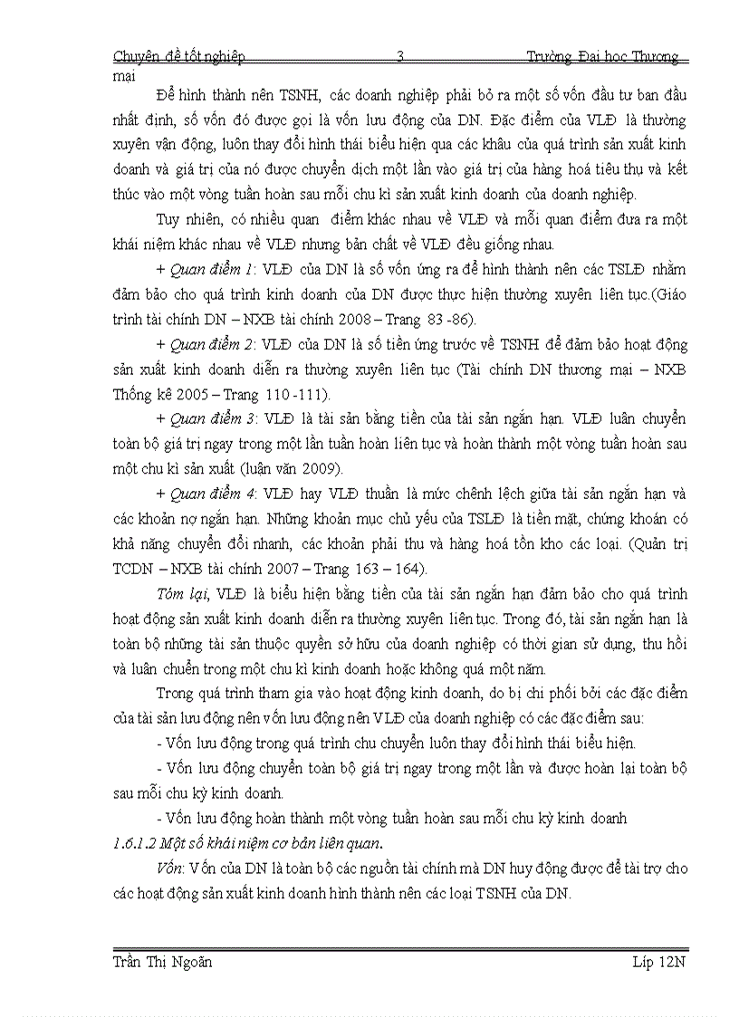 image for page Giải pháp nâng cao hiệu quả sử dụng vốn lưu động tại Công ty Cổ phần Sông Đà 1 4