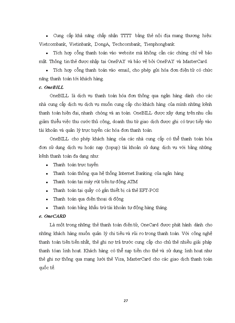 image for page Đa dạng hóa các công cụ thanh toán điện tử tại công ty cổ phần thương mại và dịch vụ trực tuyến Onepay 1