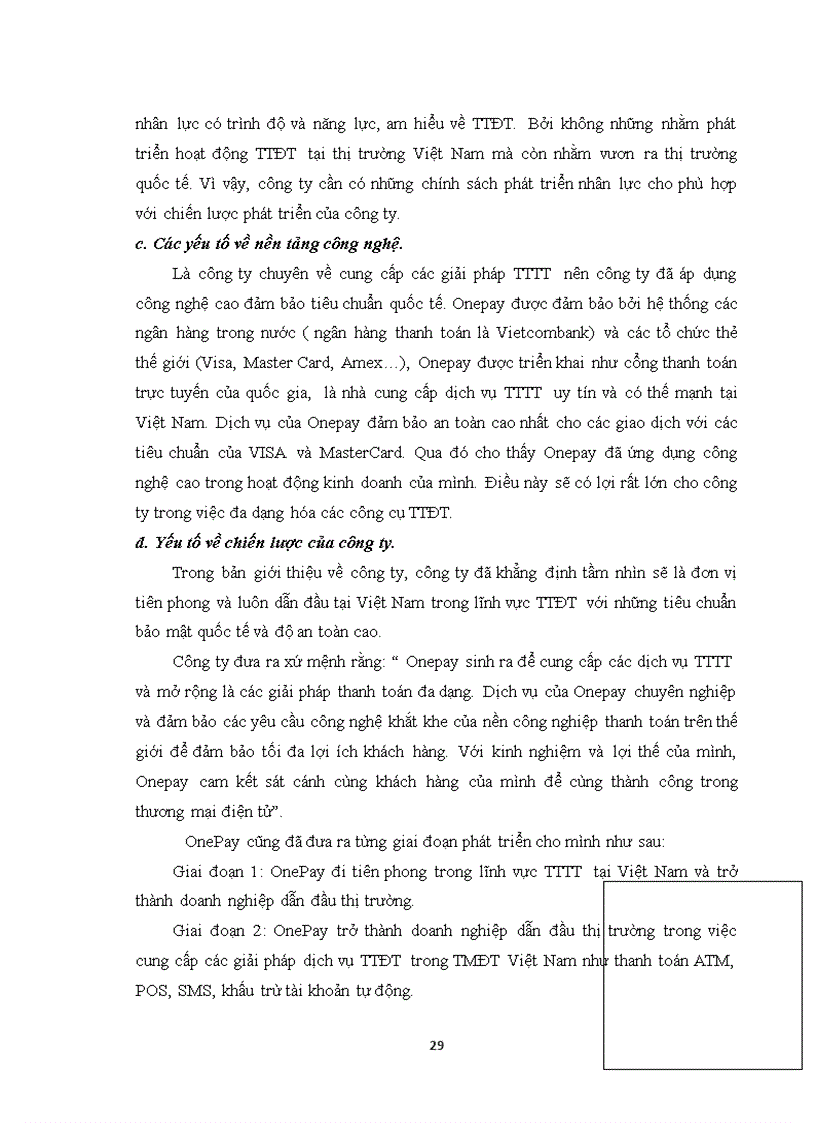 image for page Đa dạng hóa các công cụ thanh toán điện tử tại công ty cổ phần thương mại và dịch vụ trực tuyến Onepay 1