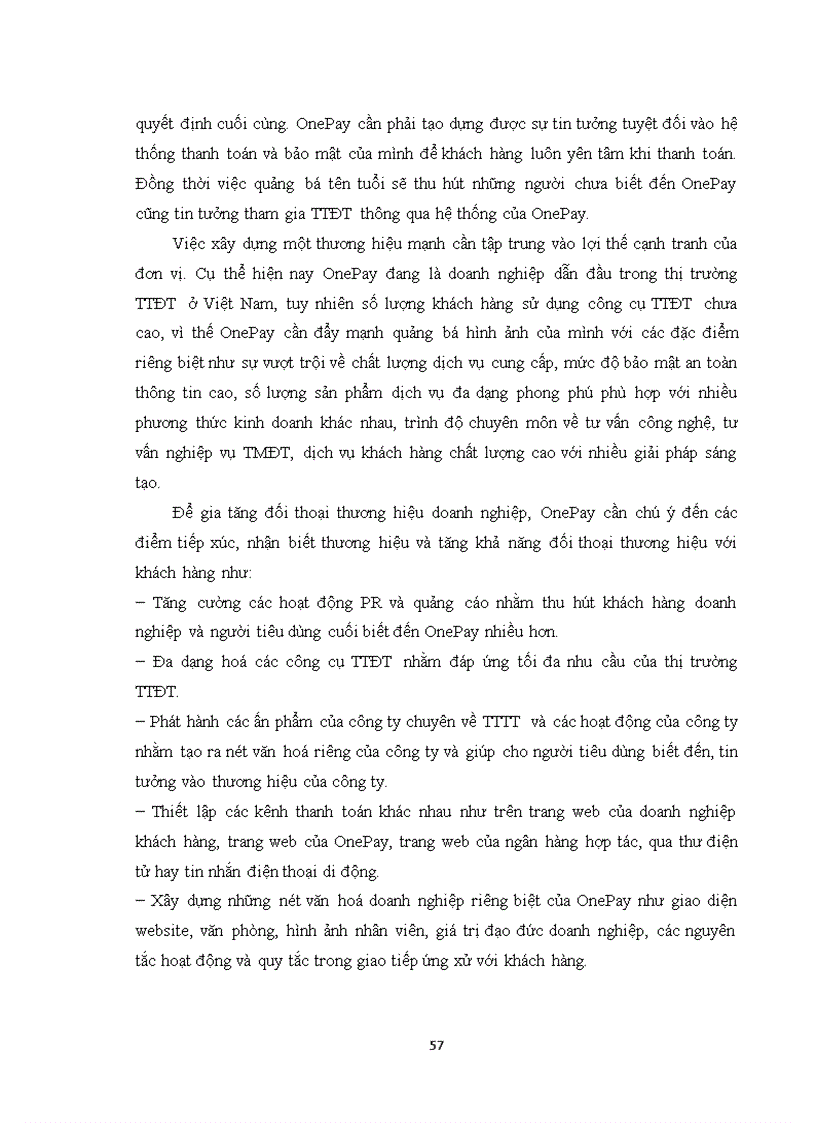 image for page Đa dạng hóa các công cụ thanh toán điện tử tại công ty cổ phần thương mại và dịch vụ trực tuyến Onepay 1