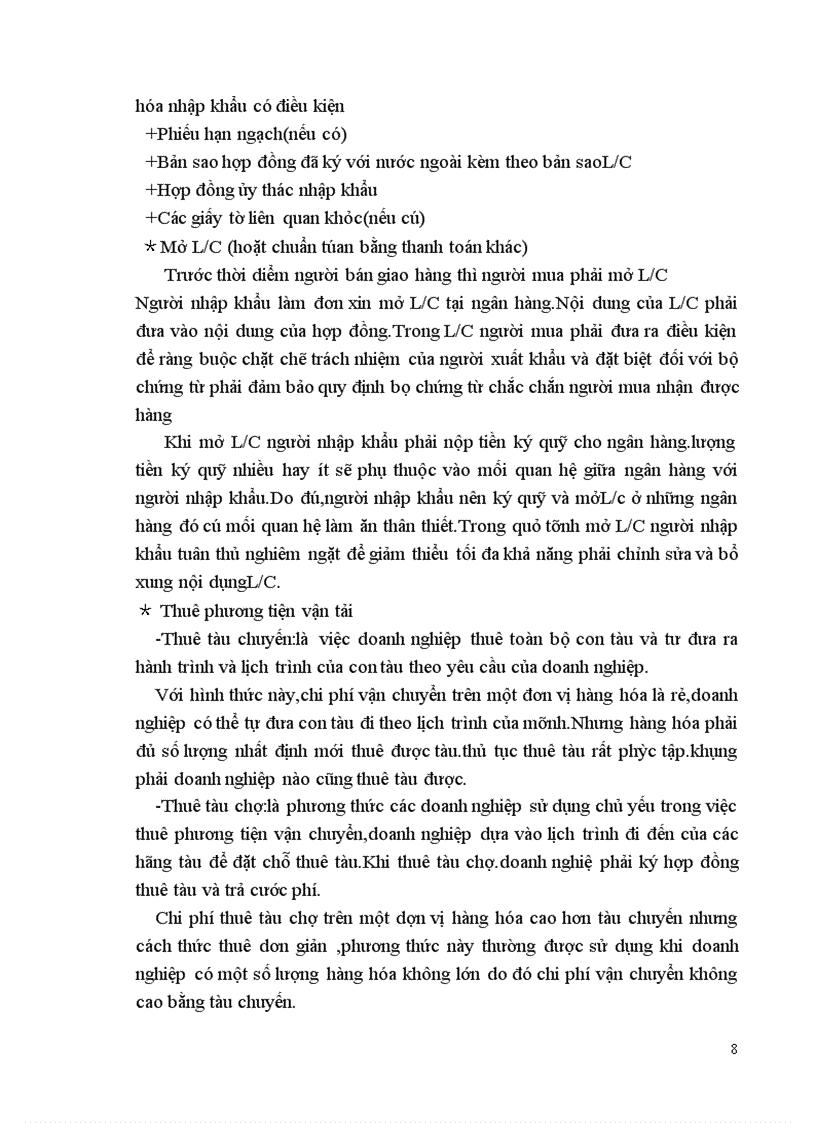 image for page Quy trình thực hiện hợp đồng nhập khẩu thiết bị công trình từ thị trường Trung Quốc tại công ty XNK Intimex 1