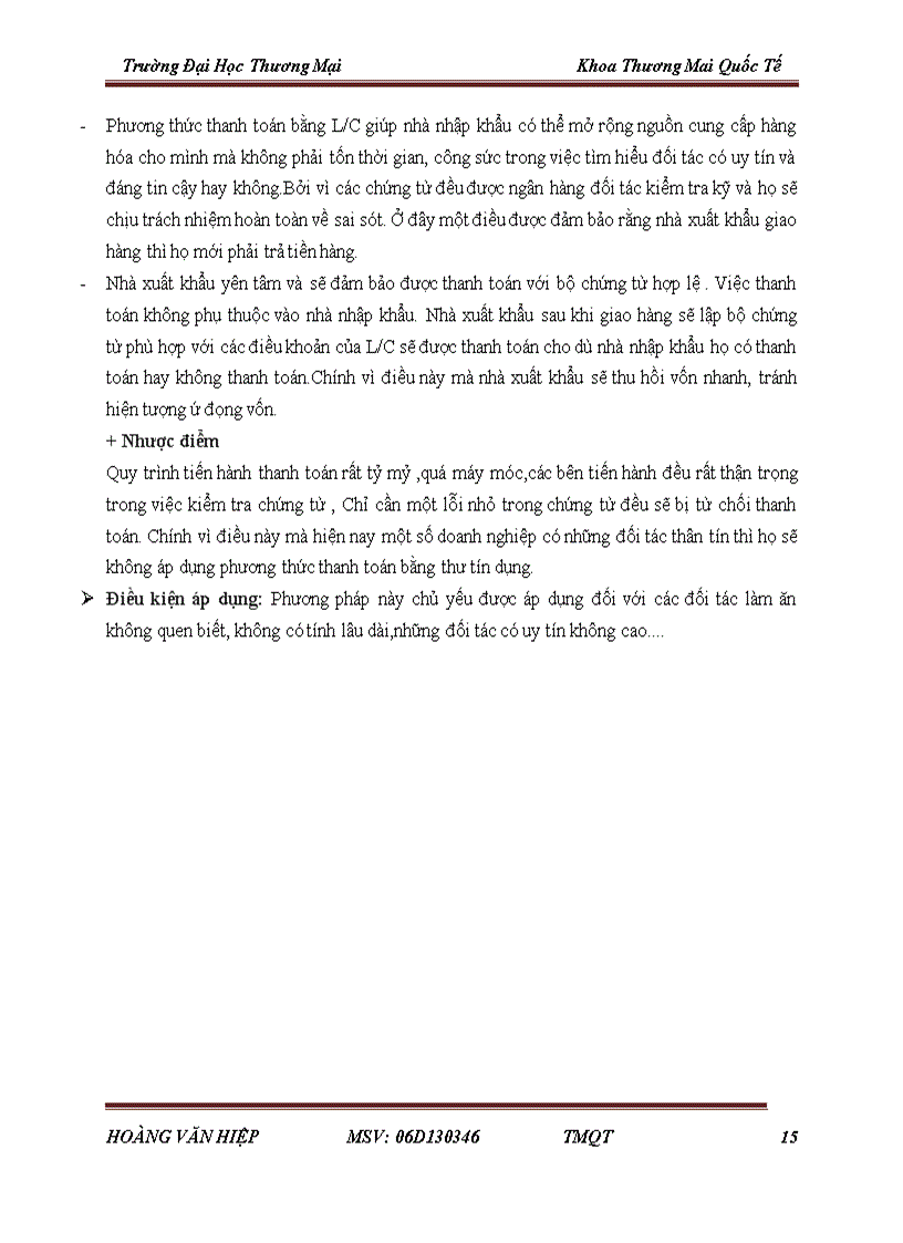 image for page Hoàn thiện quản trị thanh toán xuất khẩu hàng nông sản tại công ty cổ phần xuất nhập khẩu Bắc Giang 4